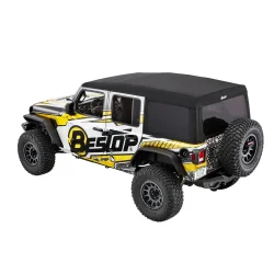 Dach premium SUPERTOP® ULTRA™ Jeep Wrangler JL 4D (Black Twill) Bestop